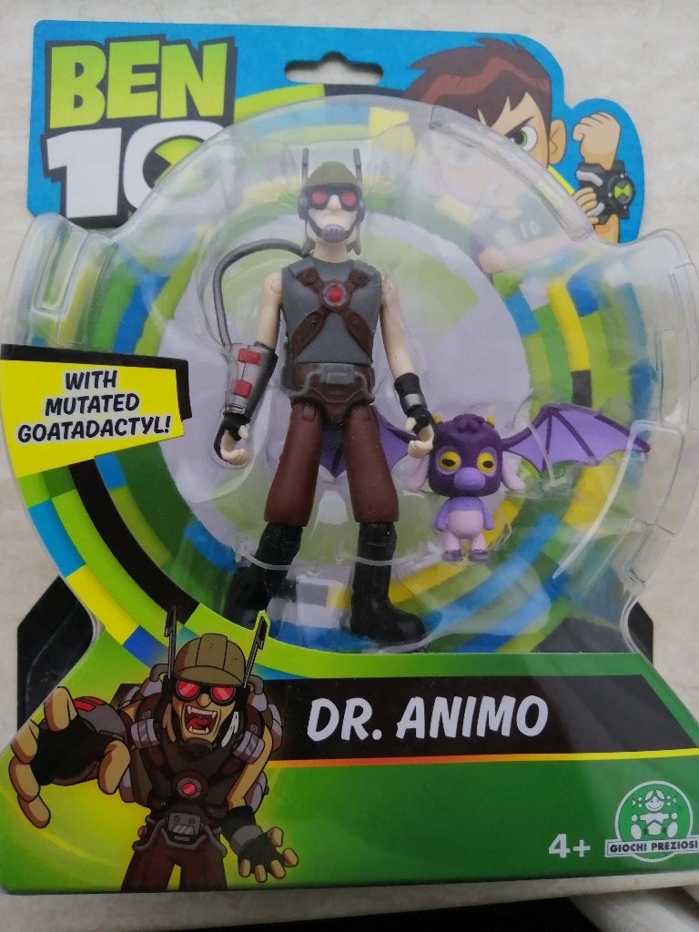 Actiefiguur Ben 10 Dr. Animo, Verzamelen, Ophalen of Verzenden, Nieuw