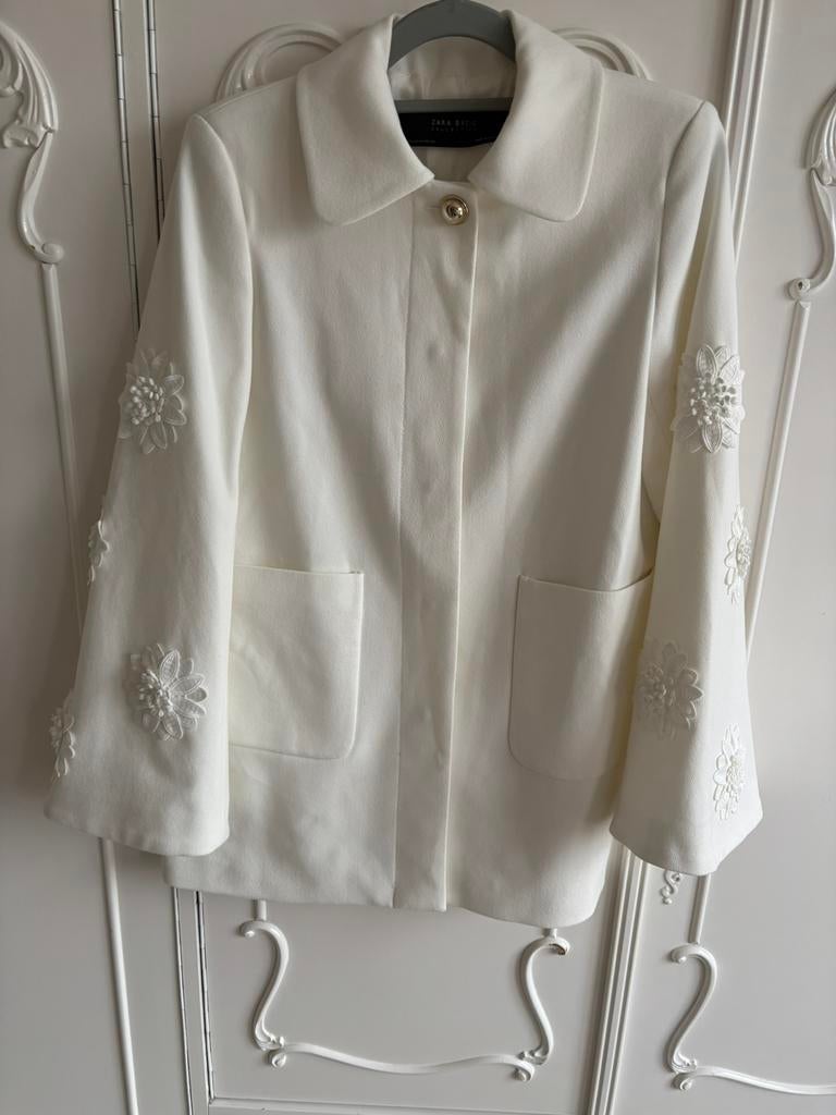 Nieuw witte jas merk Zara maat XS, Ophalen of Verzenden, Nieuw, Maat 34 (XS) of kleiner, Wit