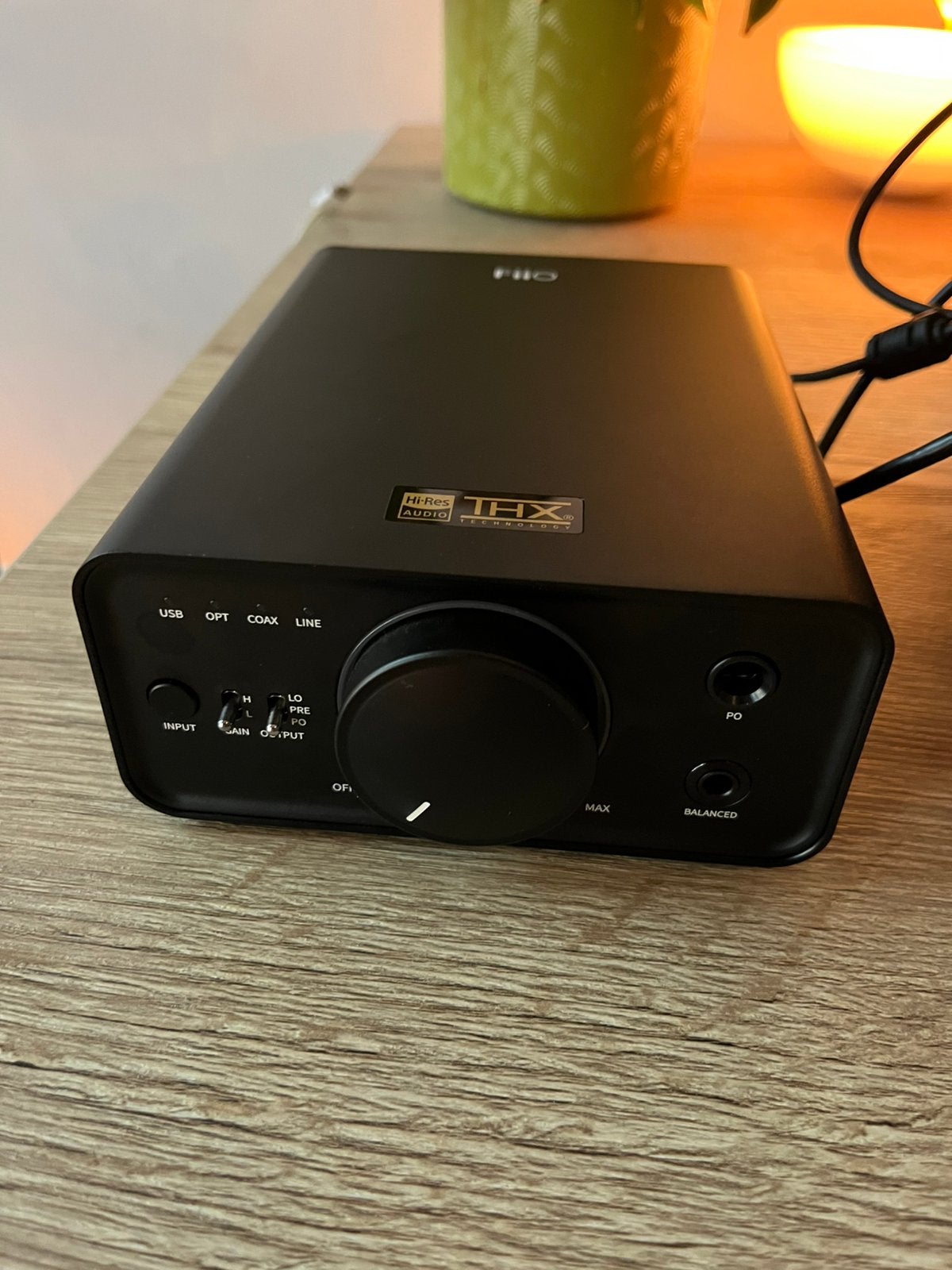 Fiio K7 desktop dac/amp in nieuwstaat, Ophalen of Verzenden, Zo goed als nieuw, 120 watt of meer, Overige merken