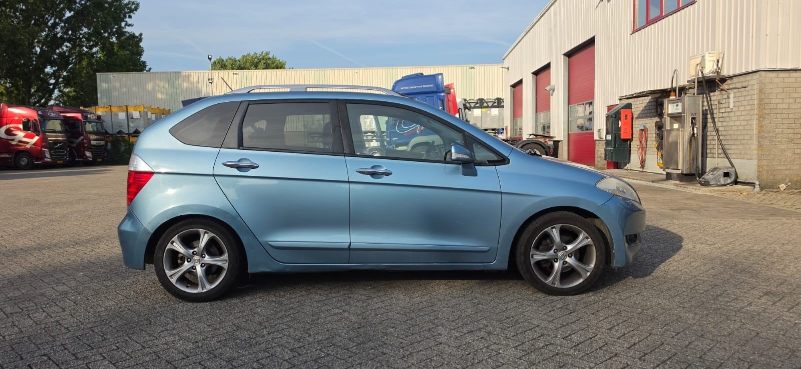 Honda FR-V 2.2 Cdti 104KW 2006 Blauw, Auto's, Honda, Voorwielaandrijving, Stof, Zwart, 4 cilinders