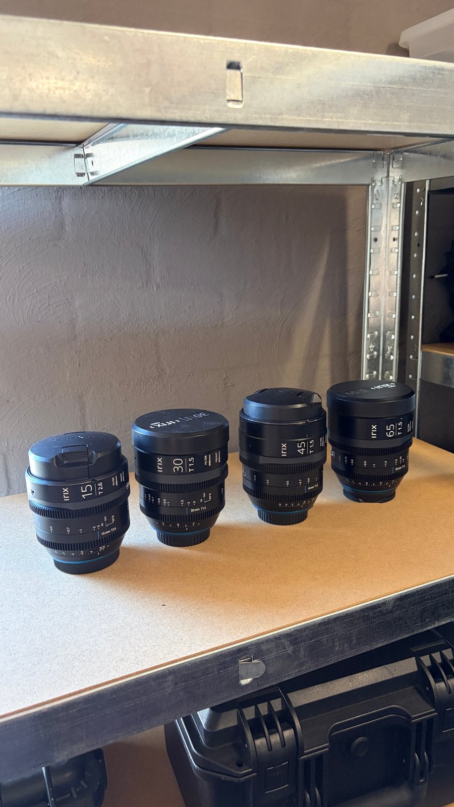 Irix Cine Prime Set 15, 30, 45, 65mm EF mount, Audio, Tv en Foto, Fotografie | Lenzen en Objectieven, Ophalen, Overige merken