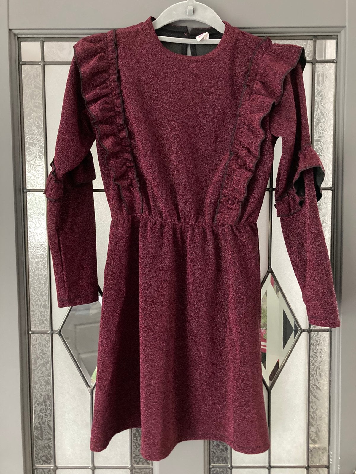 Jurk vam de hema maat 134/140, Kinderen en Baby's, Kinderkleding | Maat 134, Ophalen of Verzenden, Zo goed als nieuw, Meisje, Jurk of Rok