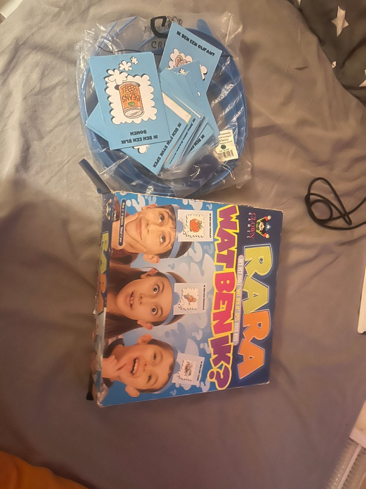 Rara wat ben ik spel, Ophalen, Gebruikt