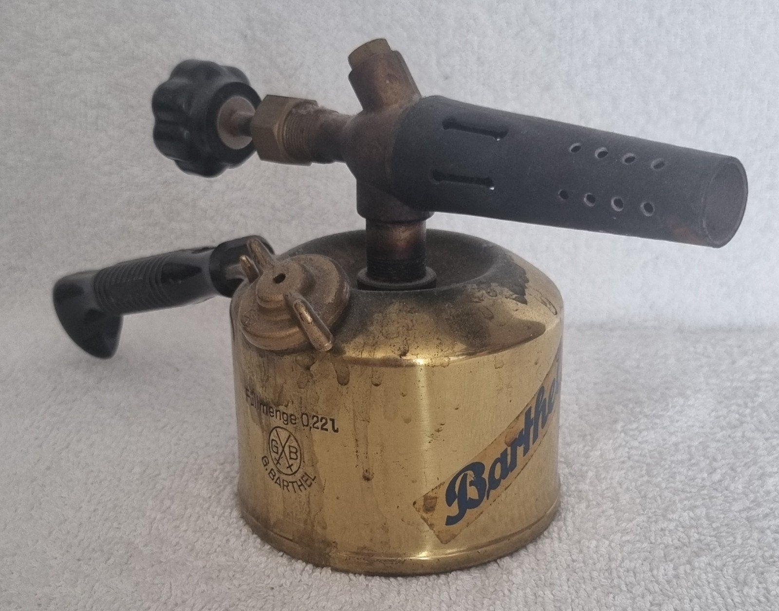 vintage Benzinebrander G. Barthel, Antiek en Kunst, Ophalen of Verzenden