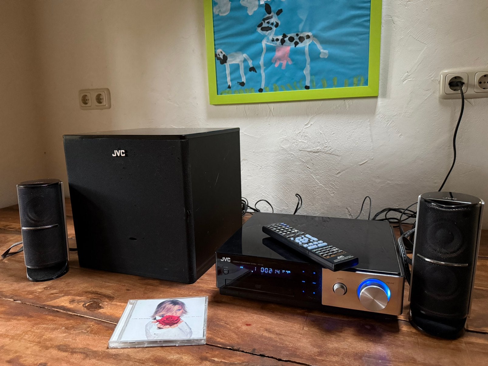 Home cinema-set JVC NX-F30, Ophalen, Gebruikt, JVC, 2.1-systeem