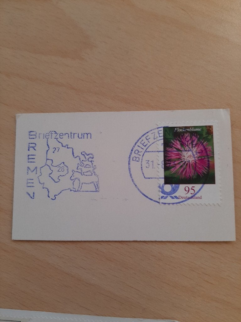 Duutsland met stempel Bremer stadmuzikanten, Verzenden, BRD, Gestempeld