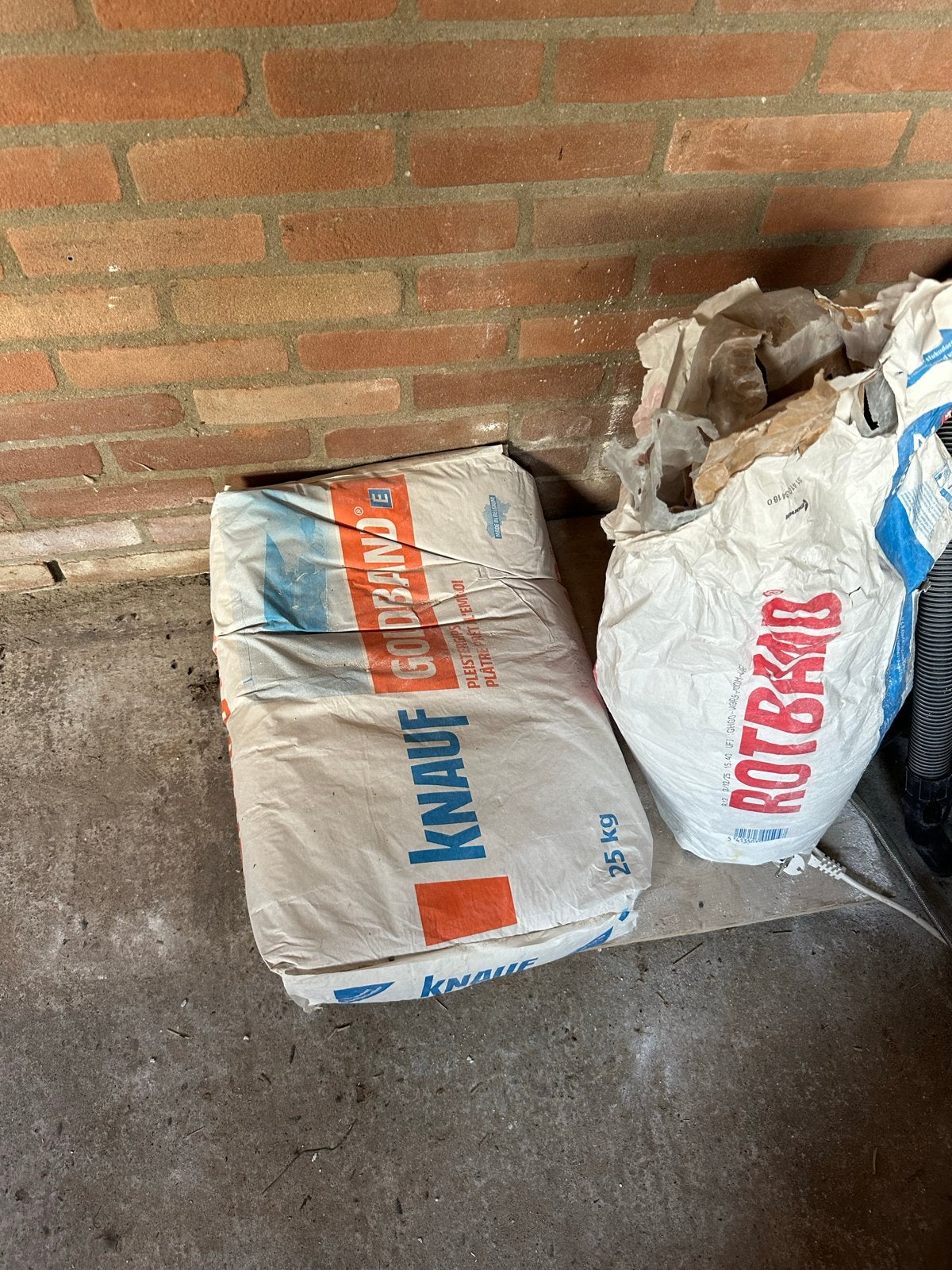 Knauf Goldband Gipspleister en Knauf Stuc-Primer, Ophalen, Nieuw, Overige typen