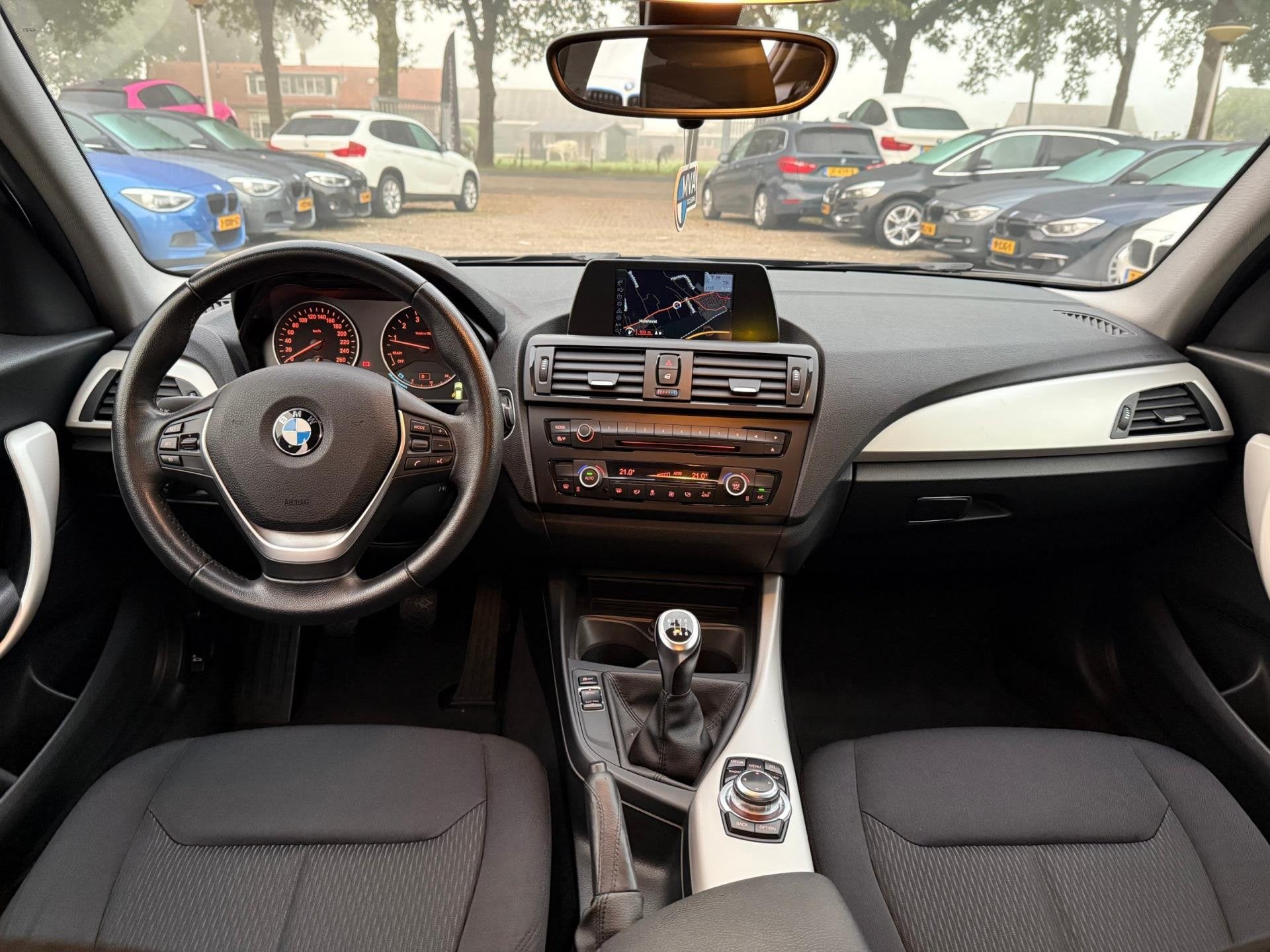 BMW 1-serie 116i EDE Executive|Nieuwe Ketting + Klepseals|Cl, Auto's, 1-Serie, Gebruikt, 4 cilinders, Zwart