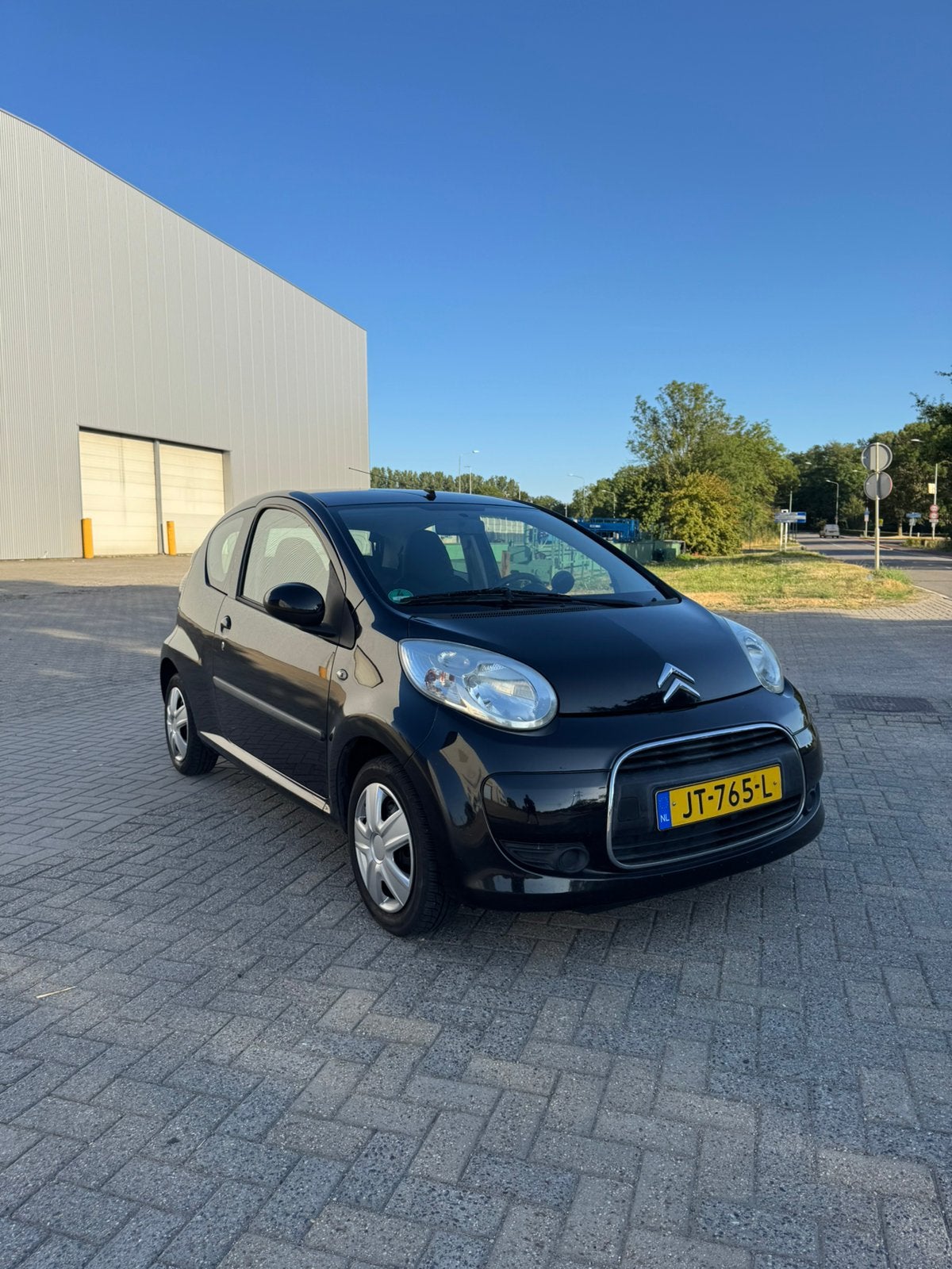 Citroën C1 1.0 2009 Airco | Elek. Ramen | Stuurbekrachting, Auto's, Voorwielaandrijving, Zwart, 4 stoelen, C1