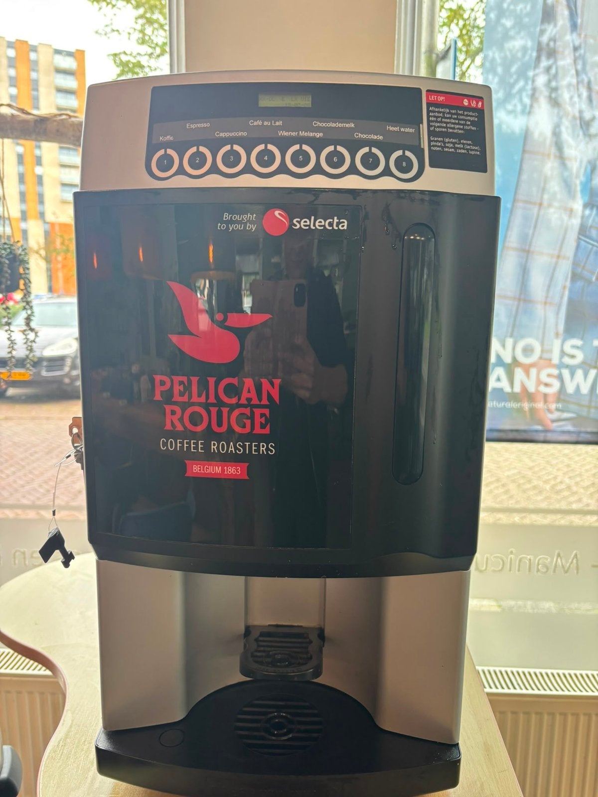 Selecta Pelican Rouge Koffiemachine - Gebruikt, Ophalen, Afneembaar waterreservoir, Gebruikt, 10 kopjes of meer