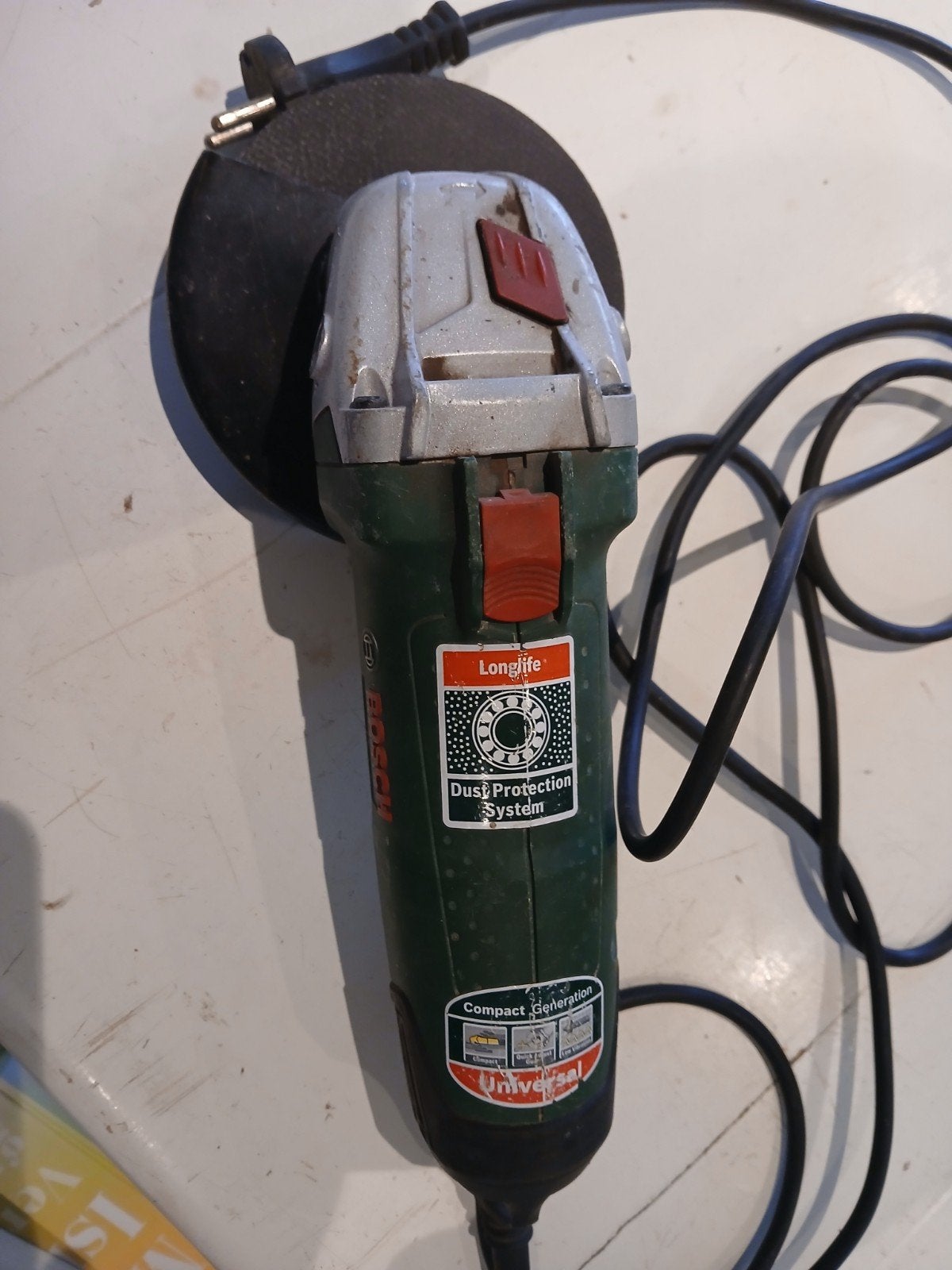 Bosch PWS 850-125 Slijpmachine - Goede Staat, Doe-het-zelf en Verbouw, Gereedschap | Slijpmachines, Ophalen of Verzenden, Gebruikt
