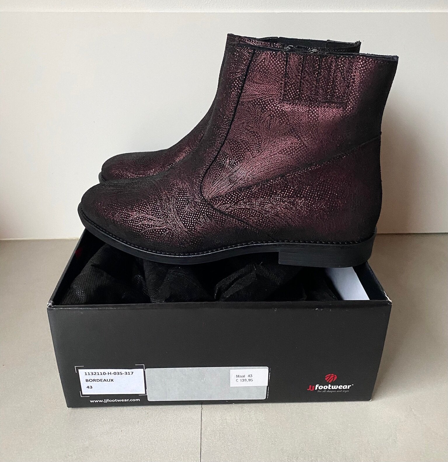 JJ FOOTWEAR LAARSJES MT:43 XL NIEUW, Overige kleuren, Lage of Enkellaarzen, Nieuw, JJ FOOTWEAR
