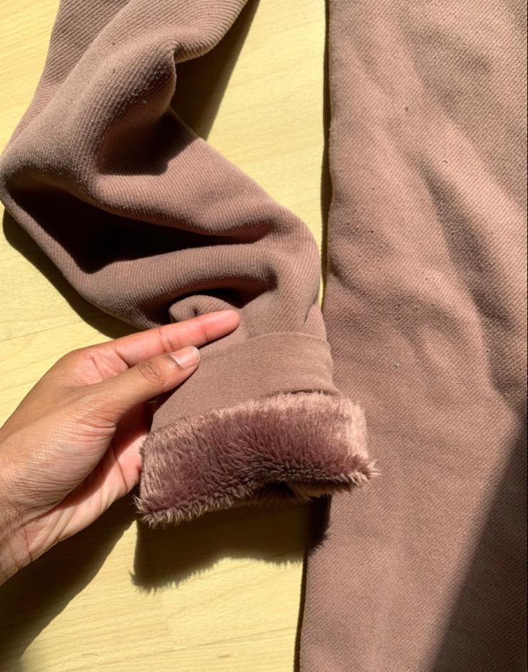 Primark Thermo Legging Maat S - Fluffy Binnenkant, Kleding | Dames, Legging, Maat 36/38 (S), Bruin, Verzenden