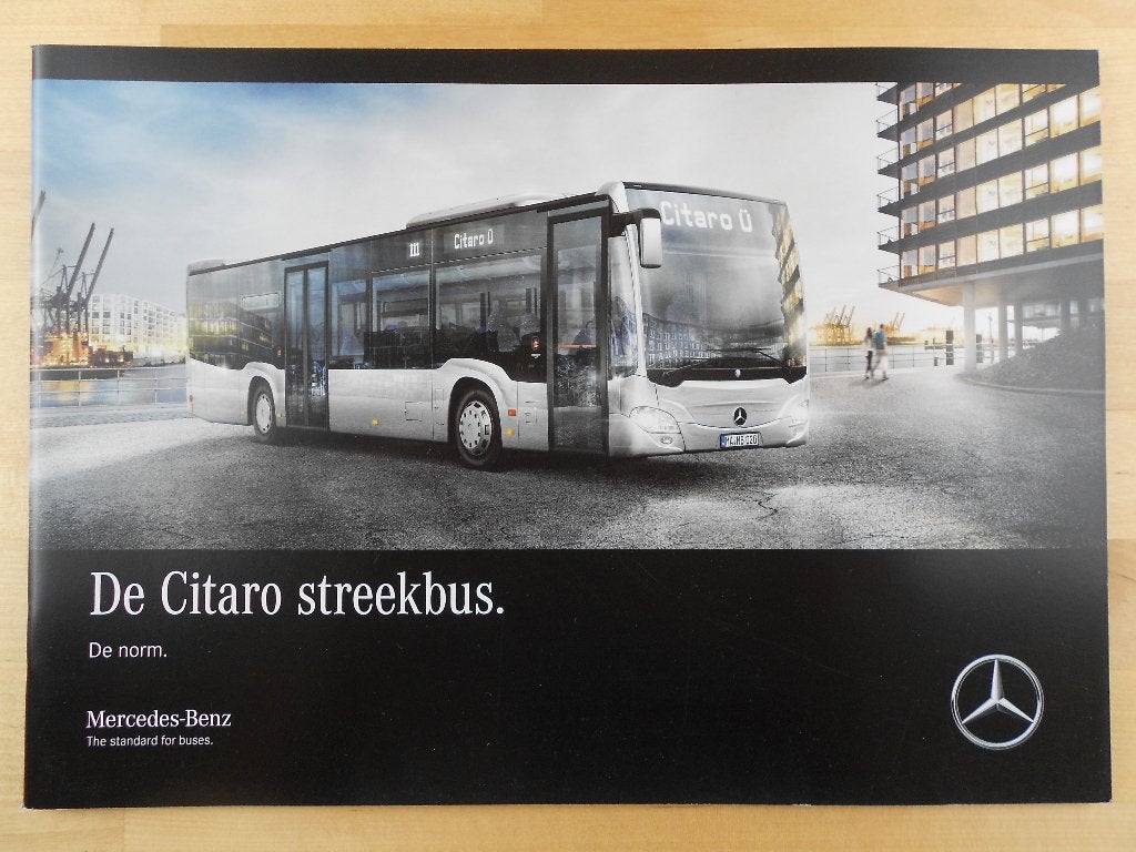 Mercedes Citaro Bus Brochure 2018 Streekbus, Zo goed als nieuw, Mercedes-Benz, Mercedes, Ophalen of Verzenden