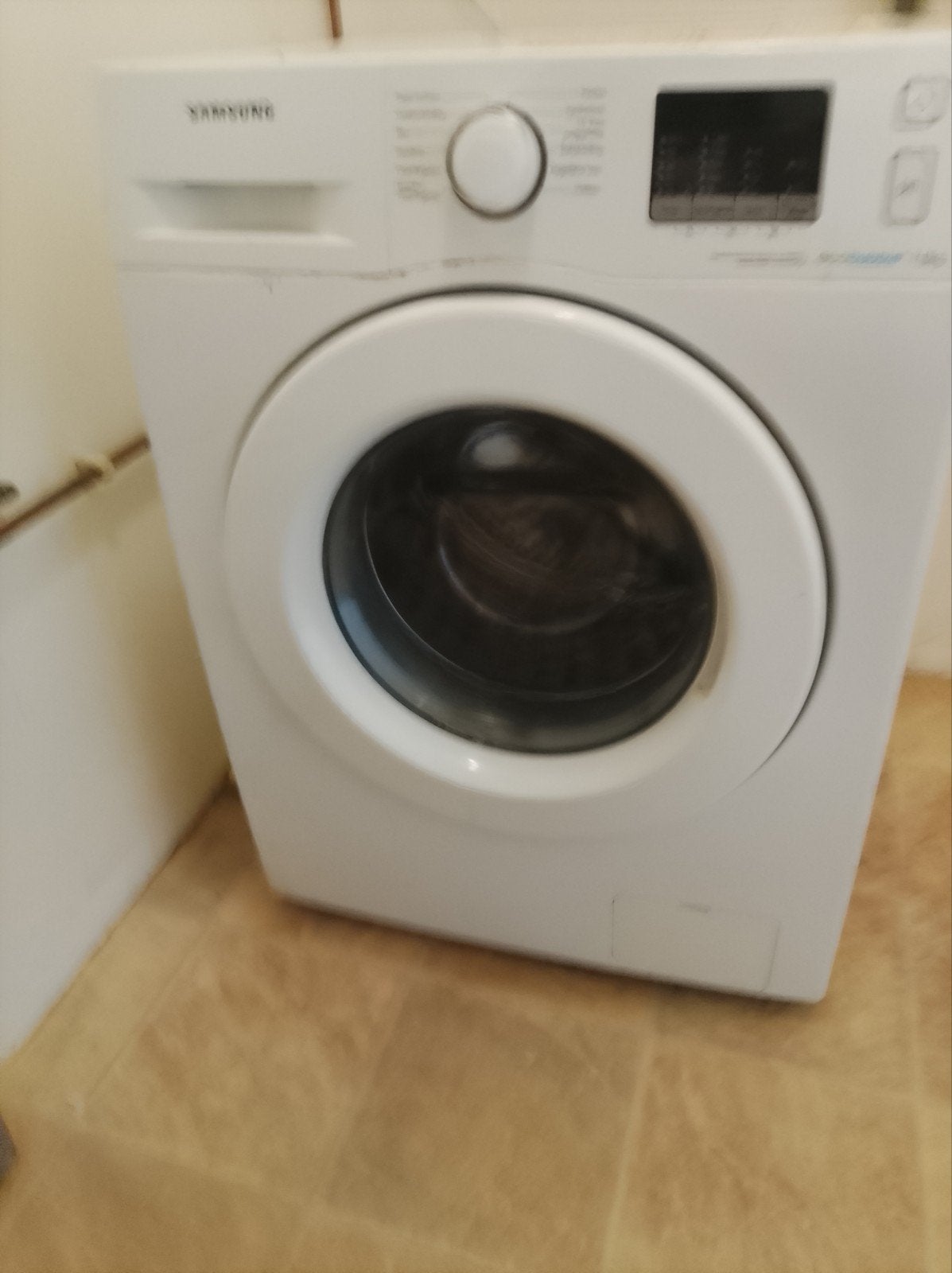 Mooie goed werkende Samsung wasmachine Ecobubble 7.0kg, Ophalen, Handwasprogramma, Zo goed als nieuw, Voorlader