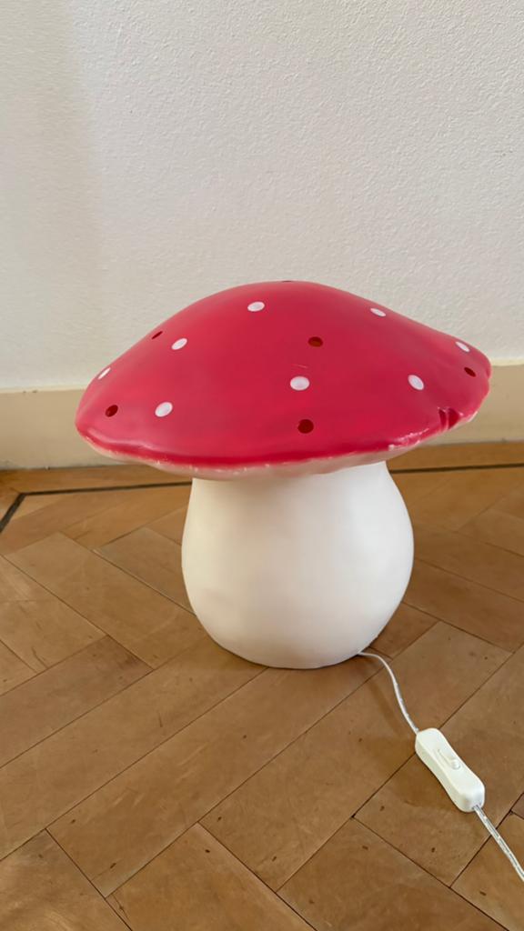 Heico paddenstoel nachtlampje, Huis en Inrichting, Lampen | Overige, Ophalen, Gebruikt