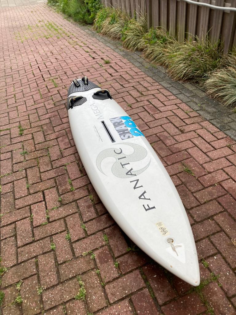 Surfplank fanatic shark 291 (291 cm), Ophalen, 250 tot 300 cm, Fanatic, Zo goed als nieuw