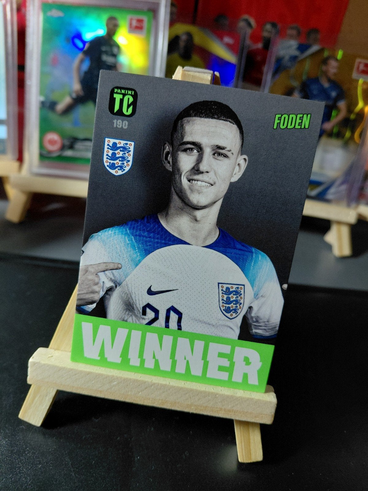 phil foden (winner) engeland panini top class, Ophalen of Verzenden, Nieuw, Buitenlandse clubs, Poster, Plaatje of Sticker