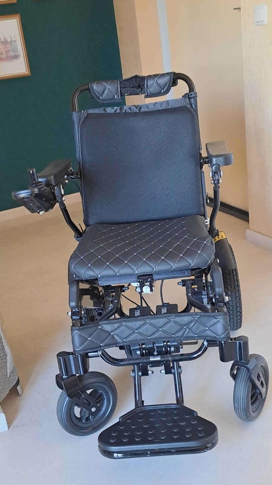 Comfygo X-9000 rolstoel, Ophalen, Inklapbaar, Zo goed als nieuw, Elektrische rolstoel