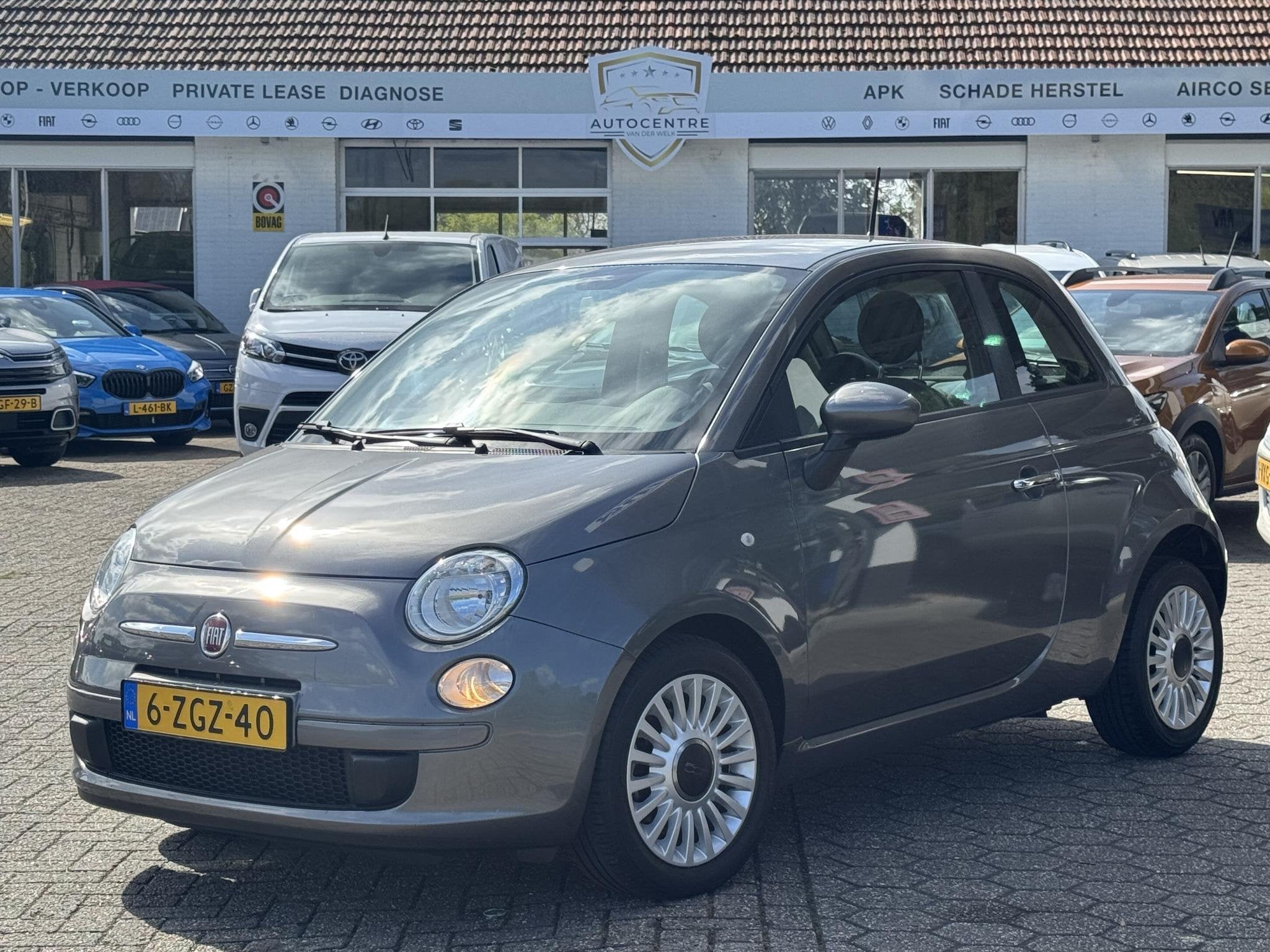 Fiat 500 1.0 TwinAir Pop AIRCO | 50000KM! | BOVAG!, Voorwielaandrijving, 12 maanden, Stof, Gebruikt