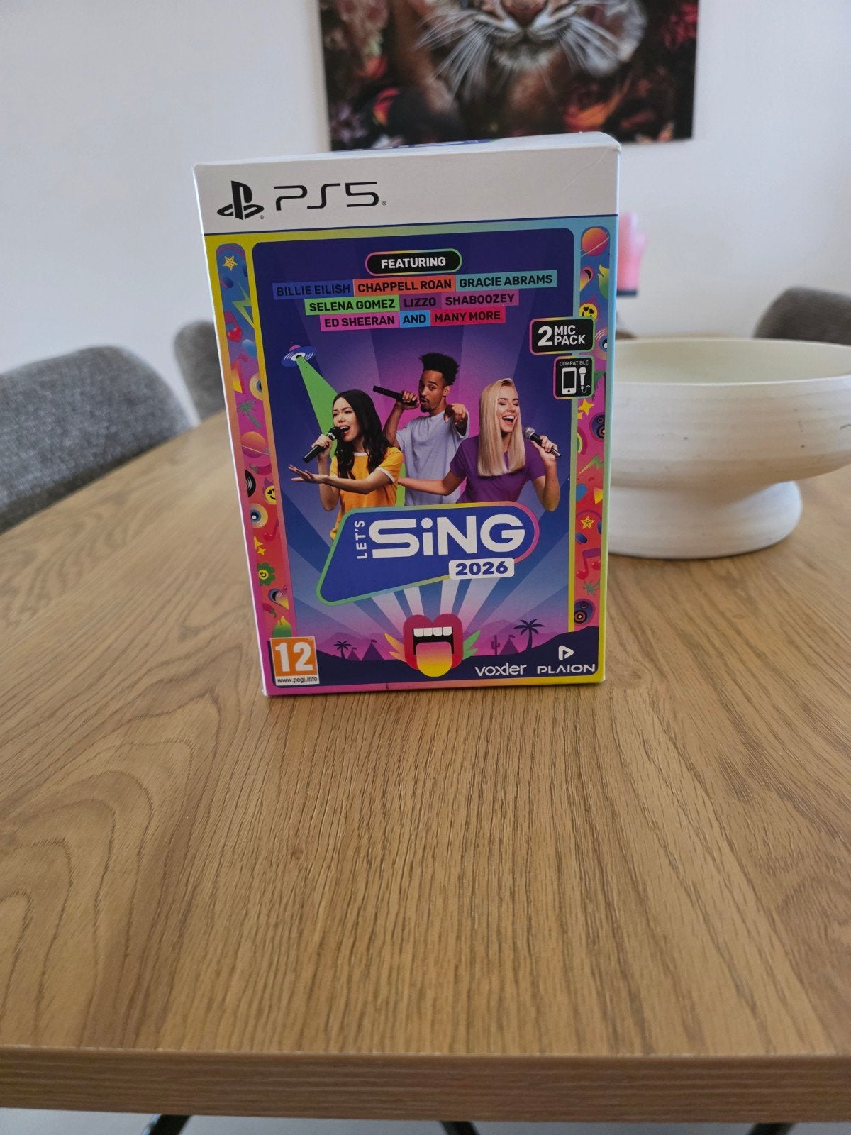 Let's Sing 2026 PS5 - Gloednieuw met 2 microfoons, Muziek, Nieuw, Ophalen of Verzenden, Eén computer