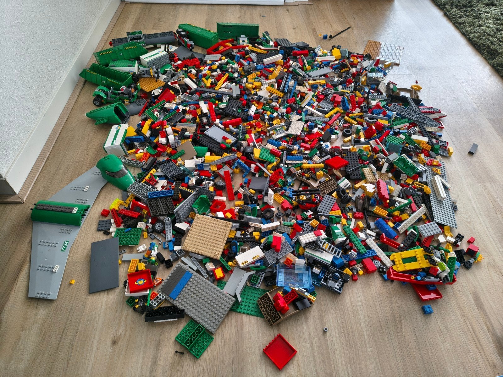 Partij van veel lego ca. 13 kilo, Gebruikt, Overige thema's, Lego, Ophalen of Verzenden