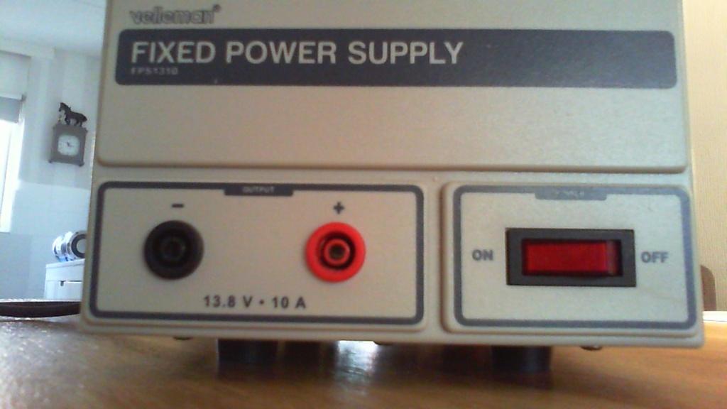 voeding 10 amp  even lezen, Telecommunicatie, Ophalen, Gebruikt, Zender en Ontvanger