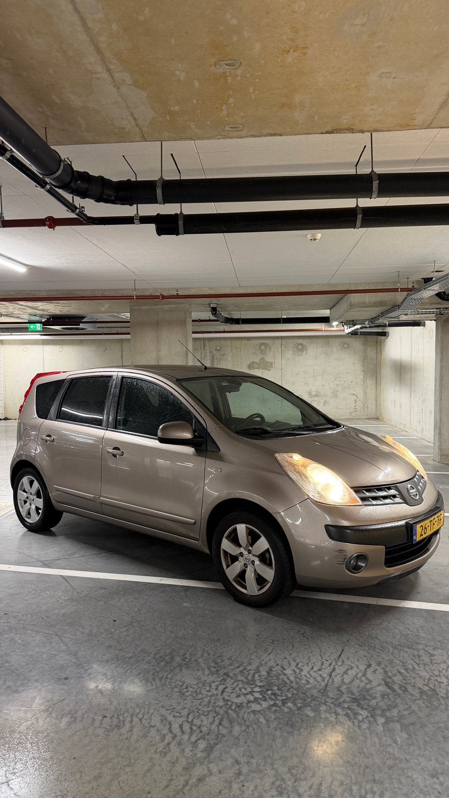 Nissan Note 1.6 16V 2006 Bruin, Voorwielaandrijving, 15 km/l, 4 cilinders, Bruin