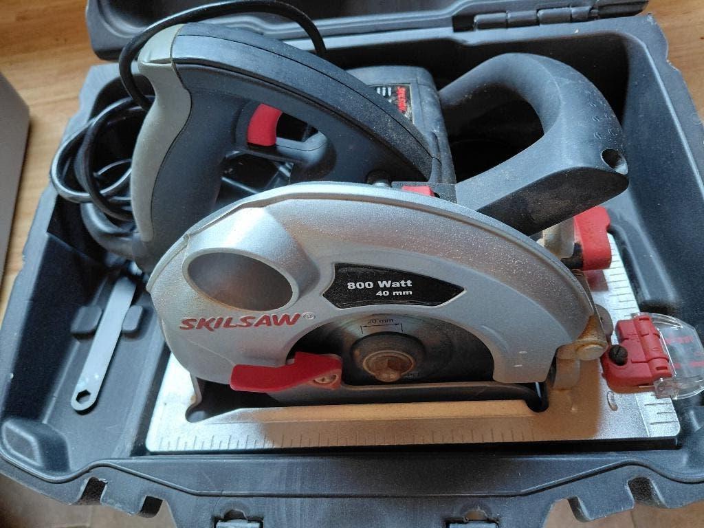 Skil cirkelzaag type 5840, Ophalen, Gebruikt, Cirkelzaag, 600 tot 1200 watt