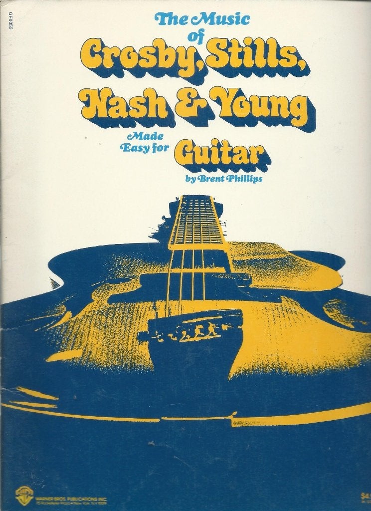 The Music of Crosby, Stills, Nash & Young, Muziek en Instrumenten, Bladmuziek, Gebruikt, Ophalen of Verzenden, Gitaar, Artiest of Componist