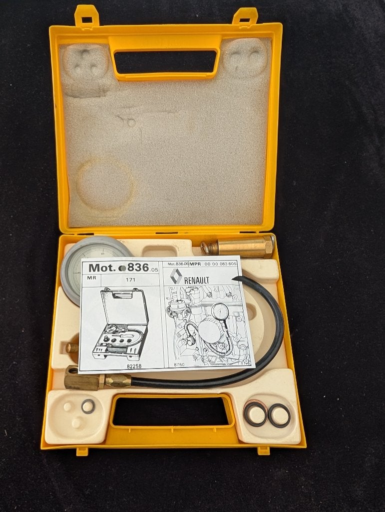 Originele Renault klassieker oldtimer Mot 836 Oliedrukmeter, Ophalen of Verzenden, Gebruikt