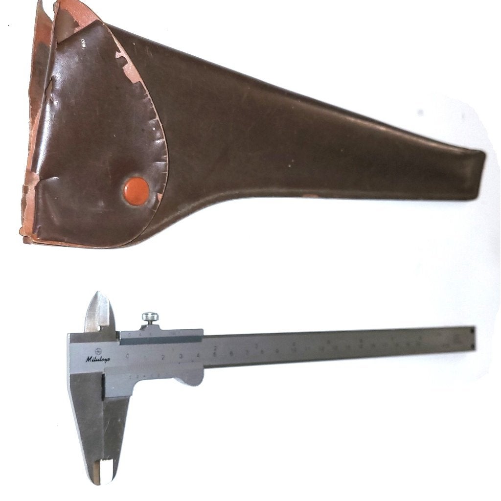 MITUTOYO Schuifmaat 200 MM met Hoes, Ophalen of Verzenden, Gebruikt, Overige meters