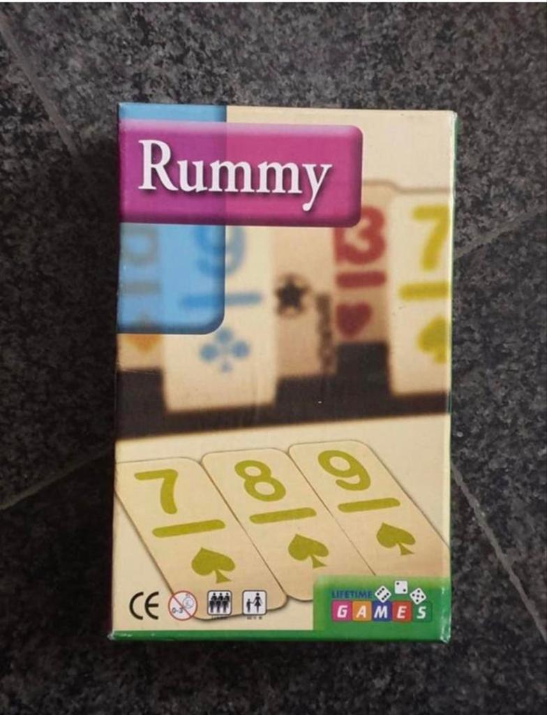 Rummy kaartspel  z.g.a.n., Een of twee spelers, Ophalen of Verzenden, Zo goed als nieuw