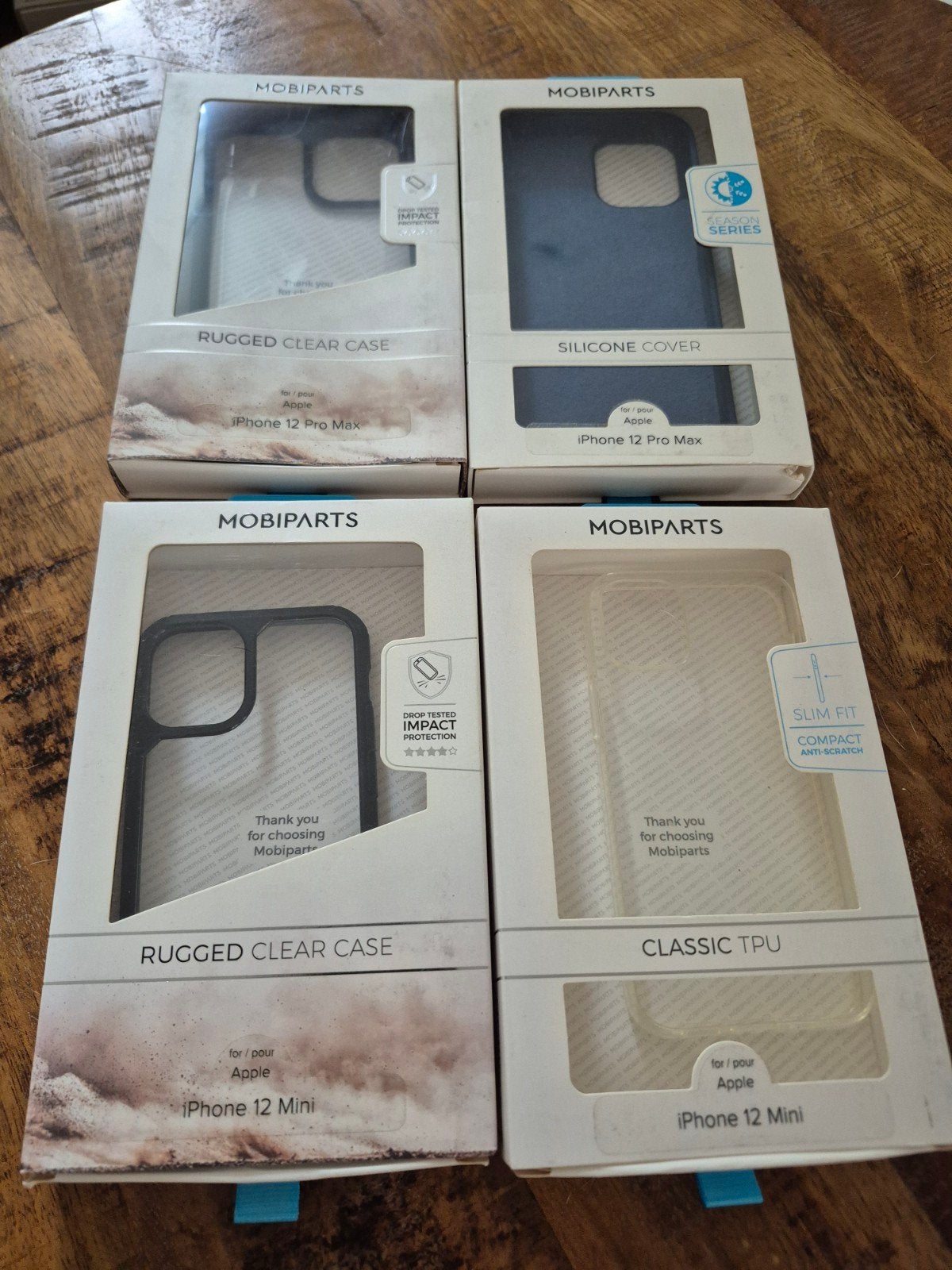 MobiParts iPhone Hoesjes - Nieuw in Doos, Ophalen, IPhone 12 Pro Max, Nieuw, Hoesje of Tasje
