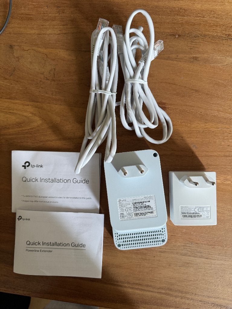 TP-Link TL-WPA7517 KIT AV1000 Powerline WiFi – compleet, Computers en Software, Powerlines, Ophalen of Verzenden, Nieuw, Tp link