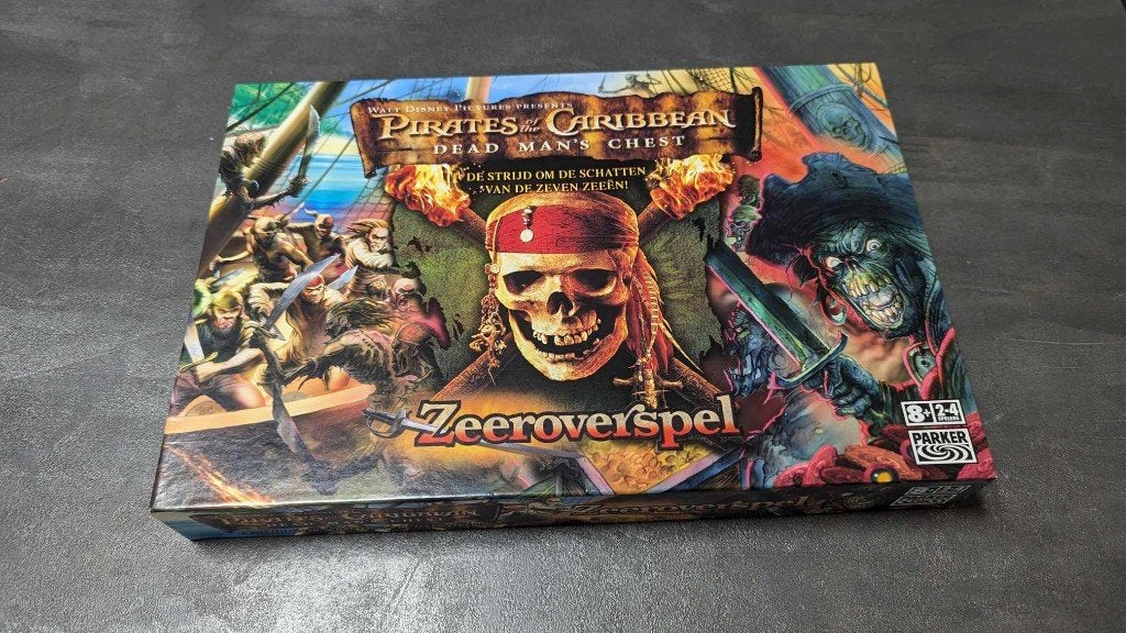 Zeeroverspel Pirates of the Caribbean Bordspel Piraten, Ophalen of Verzenden, Zo goed als nieuw