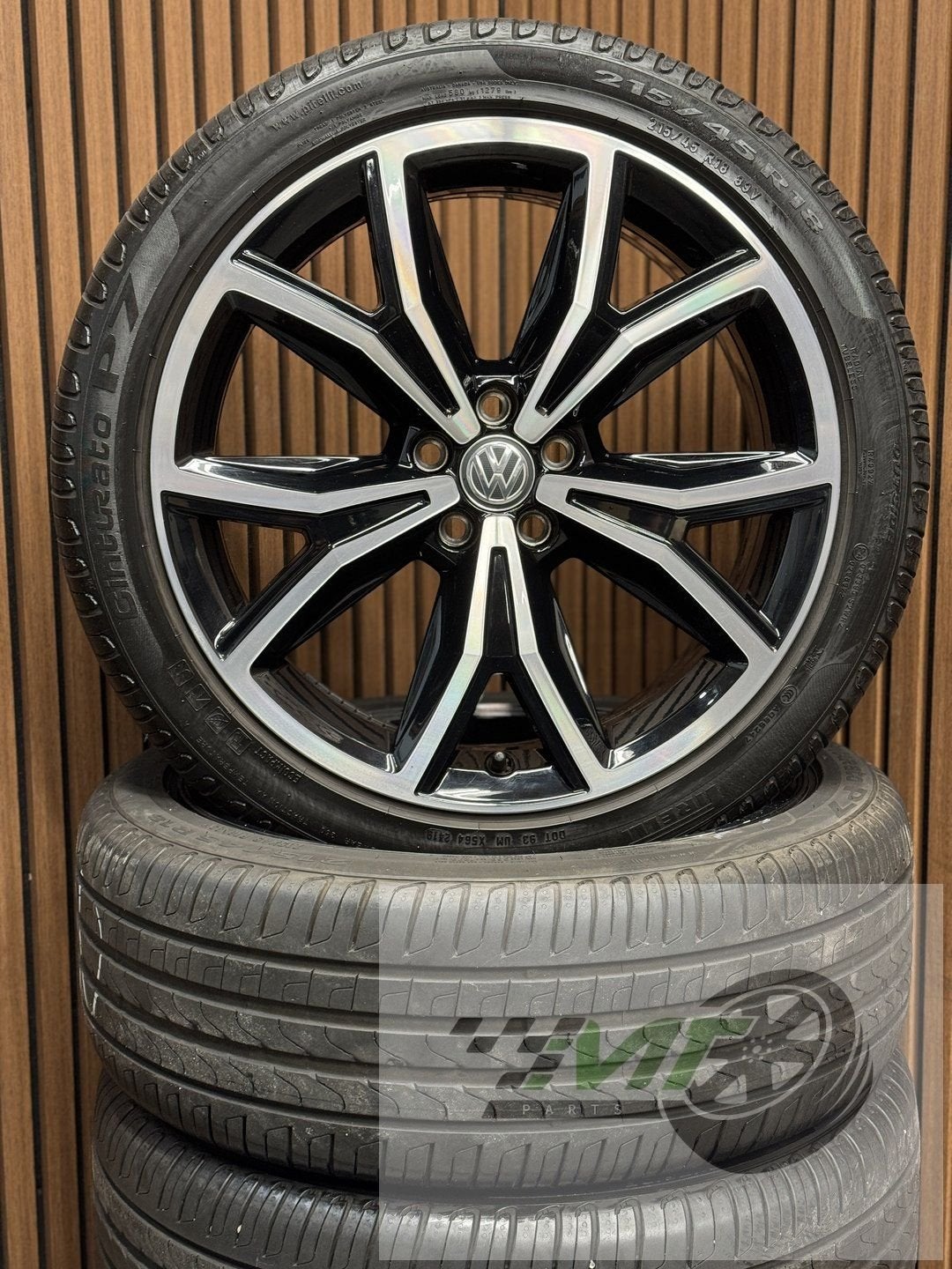 18" Vw T Cross Taigo RLine KÖLN misano 215 45 OEM, Auto-onderdelen, Banden en Velgen, 18 inch, Gebruikt, Velg(en), -