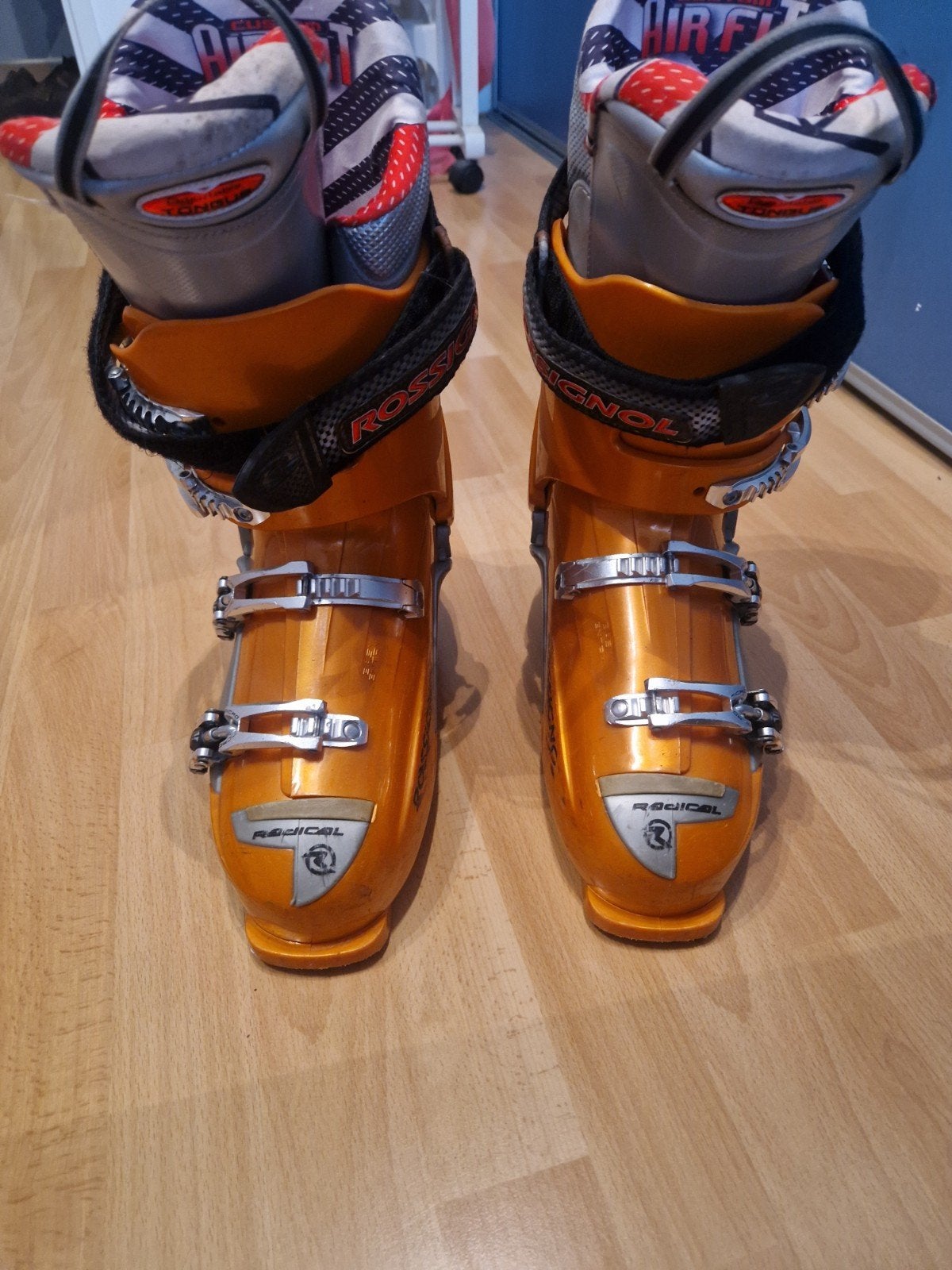 Rossignol Radical Skischoenen - Oranje, Gebruikt, Rossignol, Schoenen, Ophalen of Verzenden