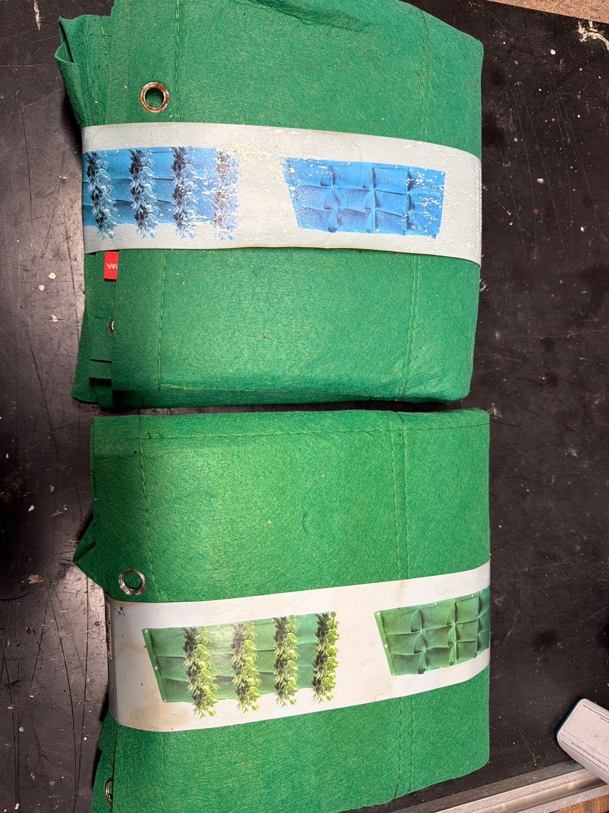 Hema Verticale Plantenzak - Groen (2 stuks), Overige materialen, Minder dan 60 cm, Nieuw, Ophalen of Verzenden
