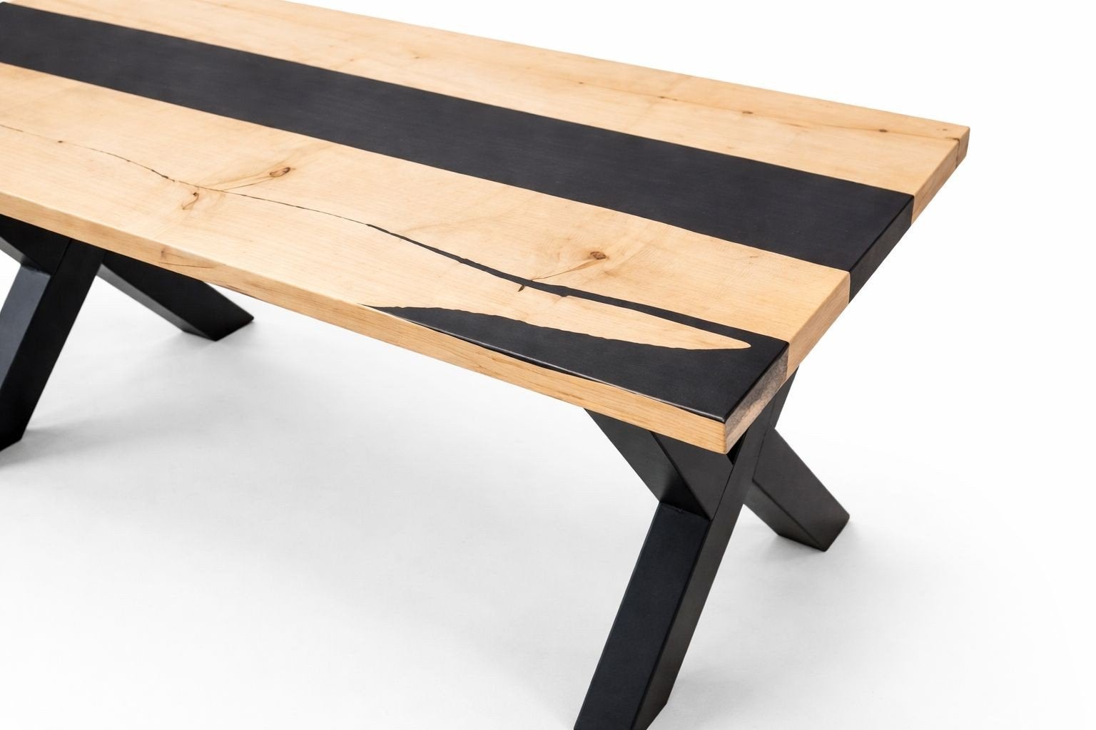 Epoxy tafel, Huis en Inrichting, Ophalen, Overige materialen, Gebruikt, 50 tot 100 cm