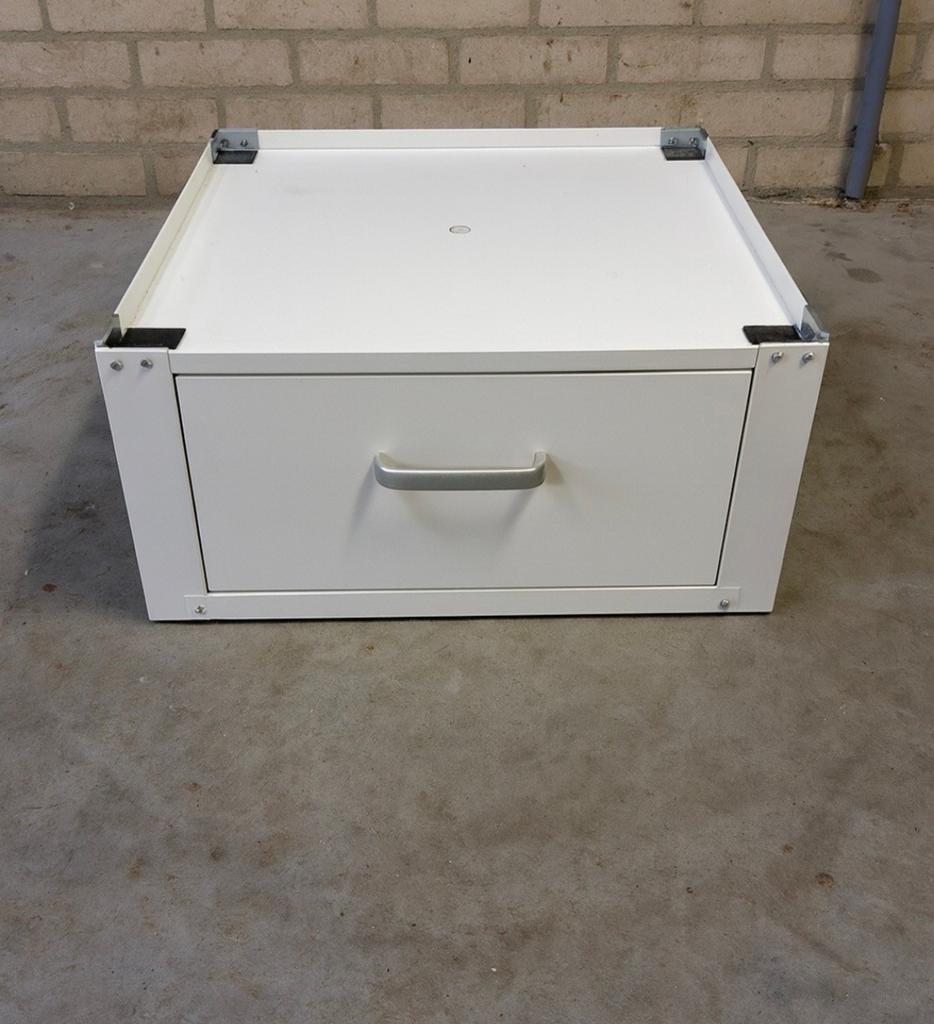 Bodo Wasmachine Verhoger Kast met Lade Wit, Witgoed en Apparatuur, Onderdelen en Toebehoren, Ophalen, Zo goed als nieuw
