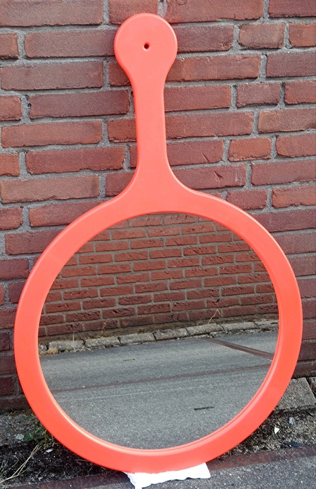 Vintage Dyrvik spiegel Ikea, 100 tot 150 cm, Ophalen of Verzenden, Zo goed als nieuw, Overige vormen