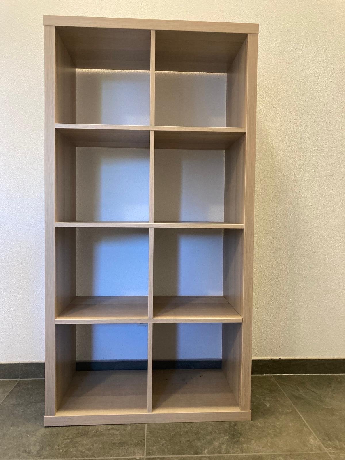 IKEA Kallax kast - Eikenlook vakkenkast, Ophalen, Met plank(en), 100 tot 150 cm, 50 tot 100 cm