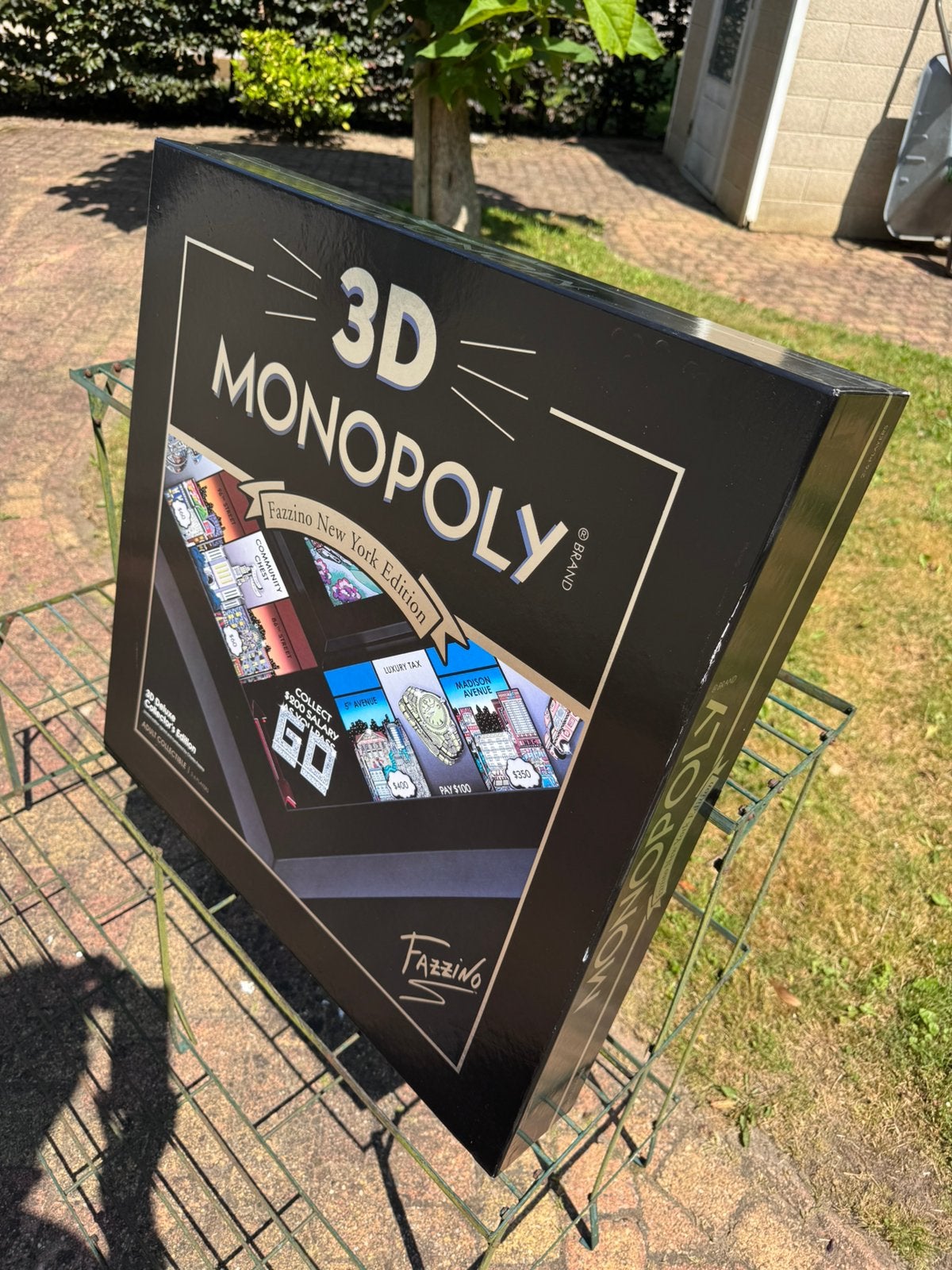 Unieke  Fazzino 3D Monopoly NY bordspel, Ophalen, Nieuw