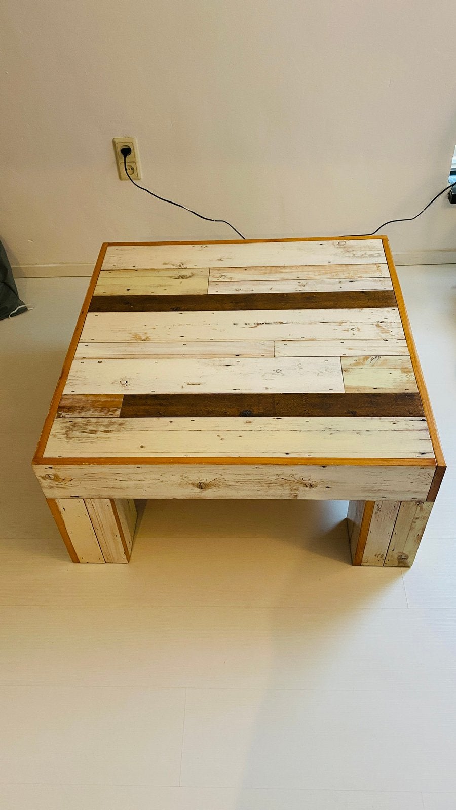 Salontafel sloophout (piet hein eek lookalike), Ophalen, 50 tot 100 cm, Piet hein eek stijl, 50 tot 100 cm