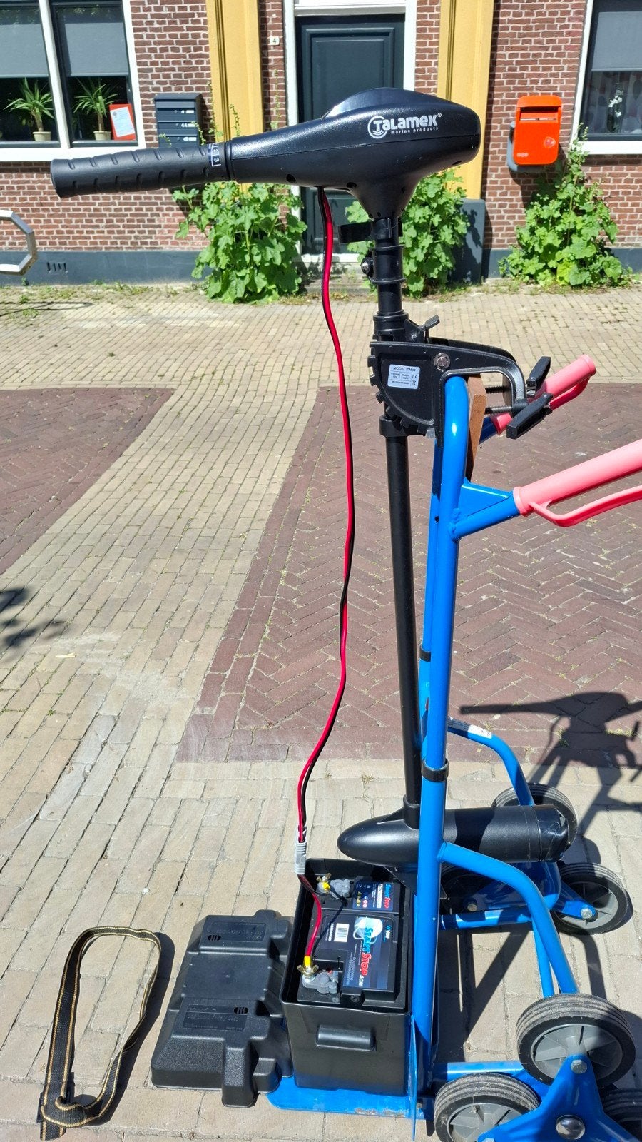 Talamex electromotor TM40, Ophalen, Zo goed als nieuw, Overige typen