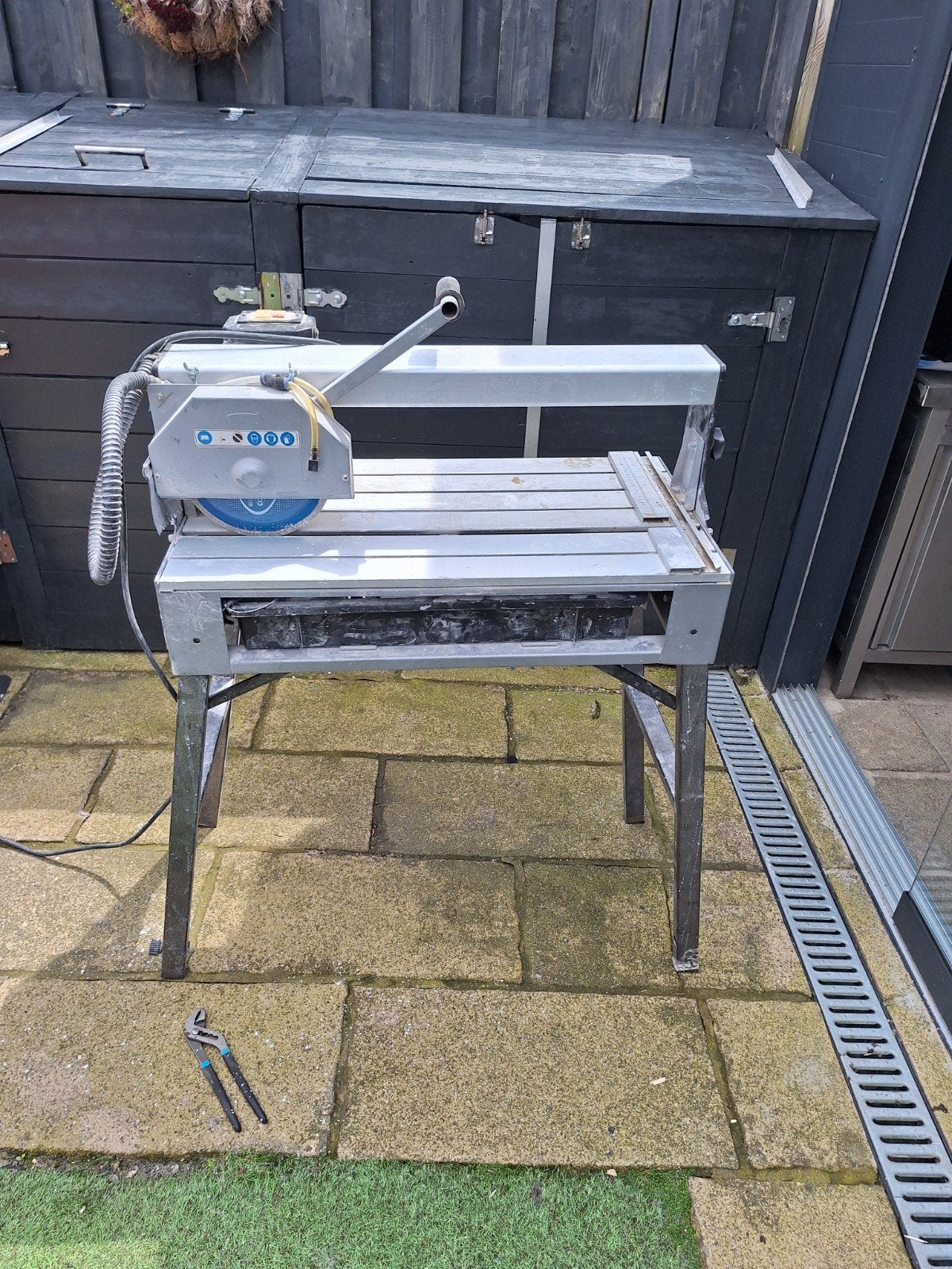 T.I.P. TPCUT200 LX Tegelzaagmachine - 700W, Ophalen, Gebruikt, Overige typen, 600 tot 1200 watt