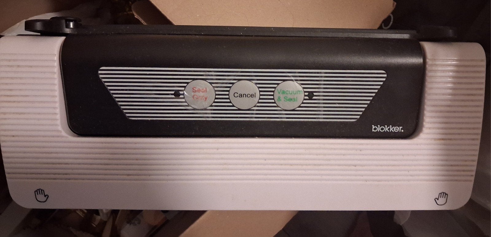 Seal en vacuum machine, Ophalen, Gebruikt