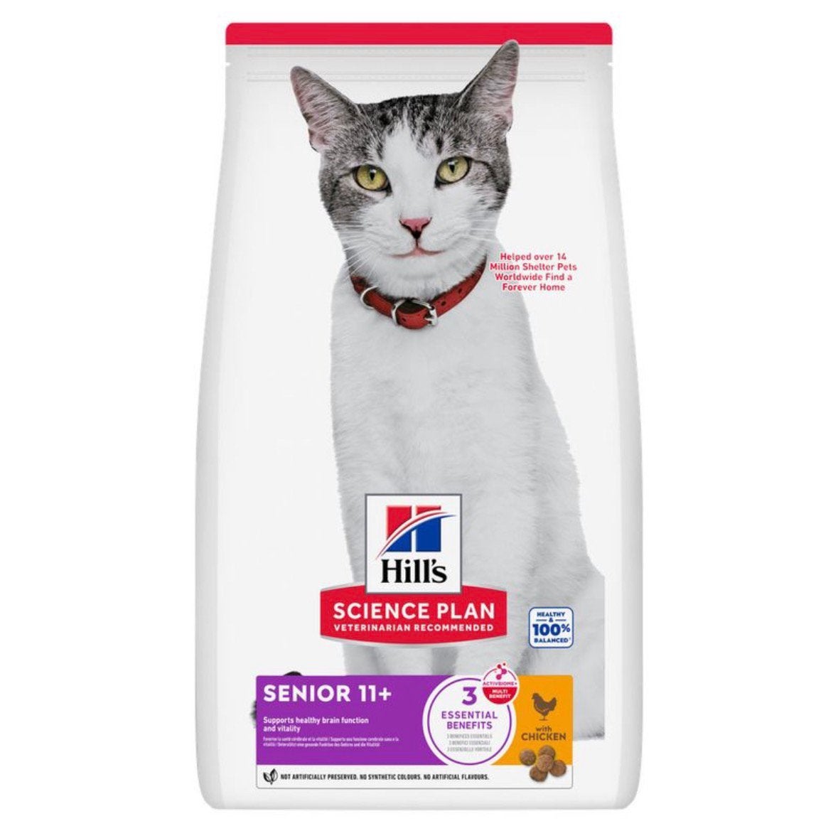 Hill's Science Plan Senior met Kip - 7 kg, Ophalen of Verzenden, Kat