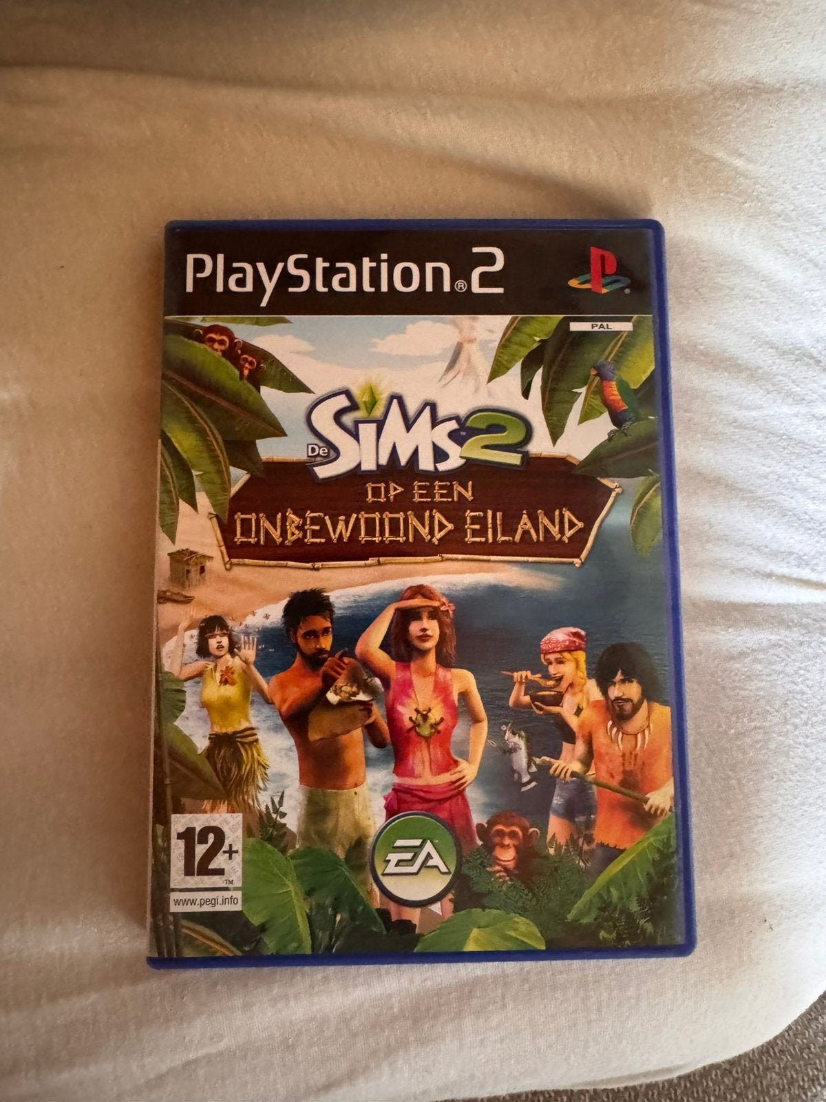 De Sims 2 Op een Onbewoond Eiland - PlayStation 2, Gebruikt, 1 speler, Ophalen of Verzenden, Vanaf 12 jaar
